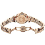Emporio Armani Gianni T-Bar AR1909 Rose Gold Crystal Ring Watch