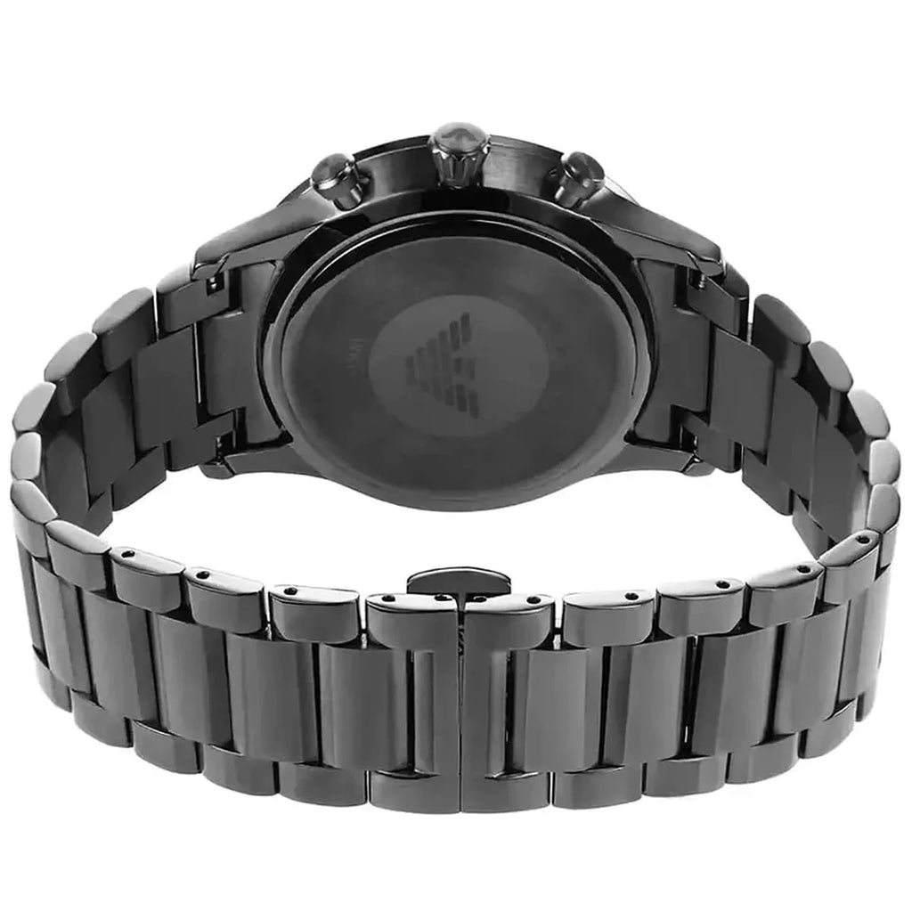 Emporio Armani Giovanni AR11348 Gunmetal Blue Chronograph Watch