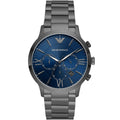 Emporio Armani Giovanni AR11348 Gunmetal Blue Chronograph Watch