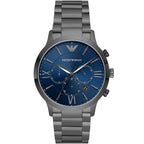 Emporio Armani Giovanni AR11348 Gunmetal Blue Chronograph Watch