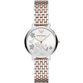 Emporio Armani Kappa AR11113 Two-Tone Floral Dial Watch