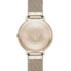 Emporio Armani Kappa AR11129 Gold Mesh Strap Crystal Watch