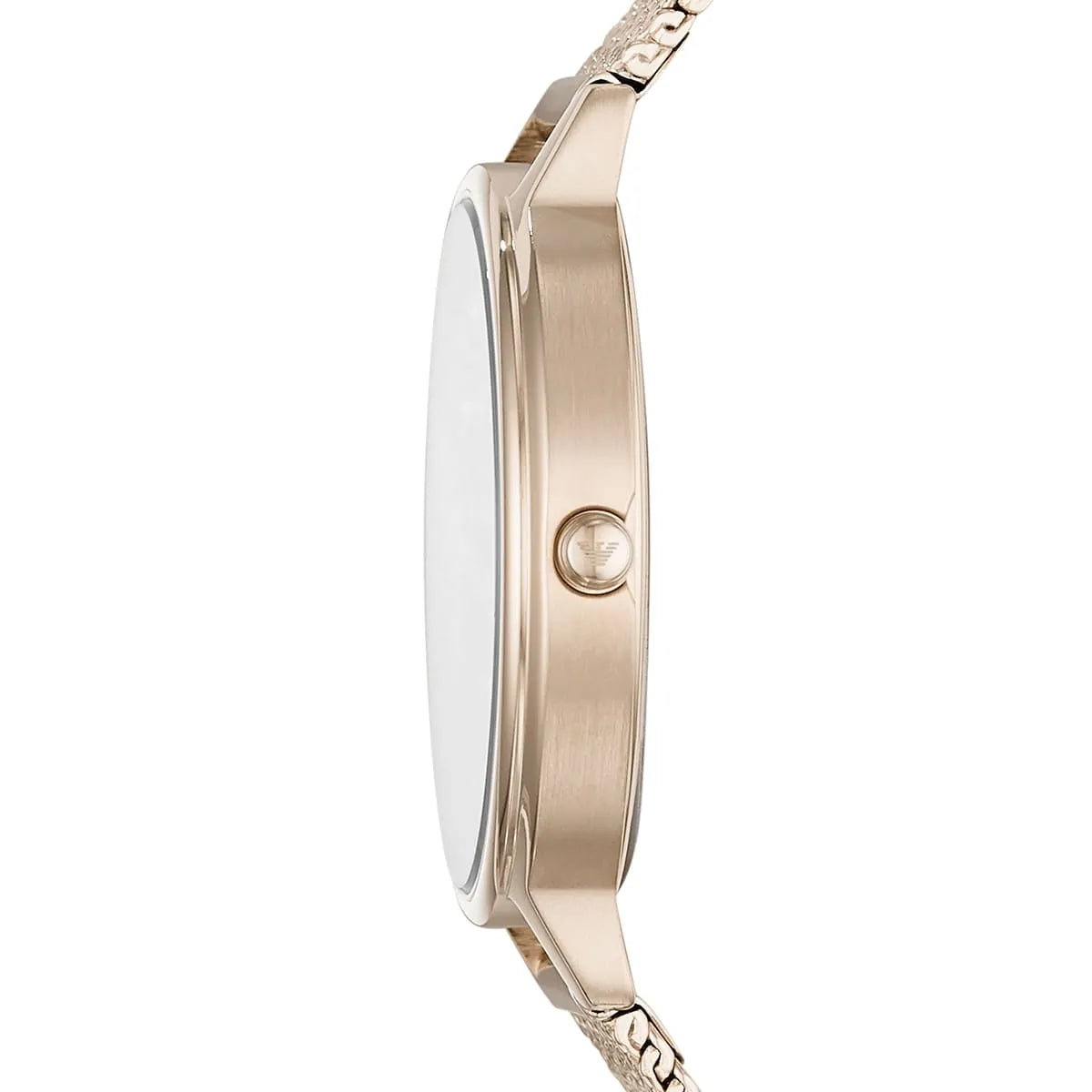 Emporio Armani Kappa AR11129 Gold Mesh Strap Crystal Watch