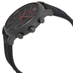 Emporio Armani Luigi XLarge AR11024 Black Rubber Chronograph Watch