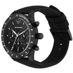Emporio Armani Mario AR11453 All-Black Chronograph Fabric Watch