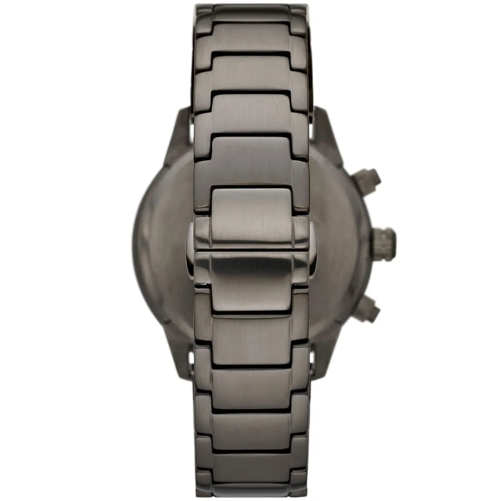 Emporio Armani Mario AR11471 Gunmetal Watch with Teal Accents