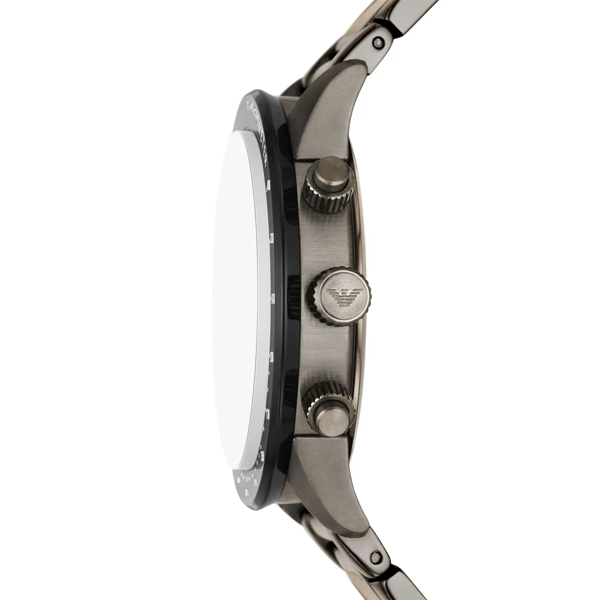 Emporio Armani Mario AR11471 Gunmetal Watch with Teal Accents