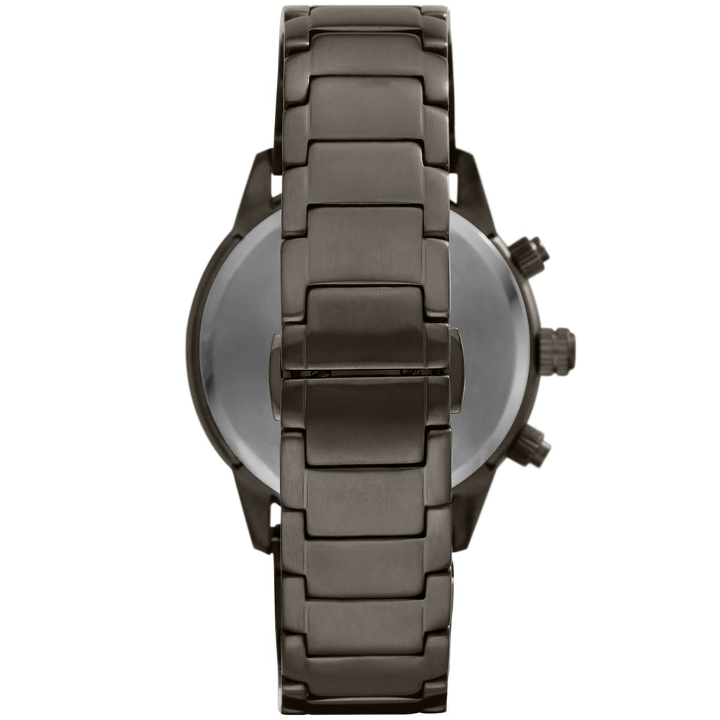 Emporio Armani Mario AR80045 Gunmetal Blue Chronograph Watch