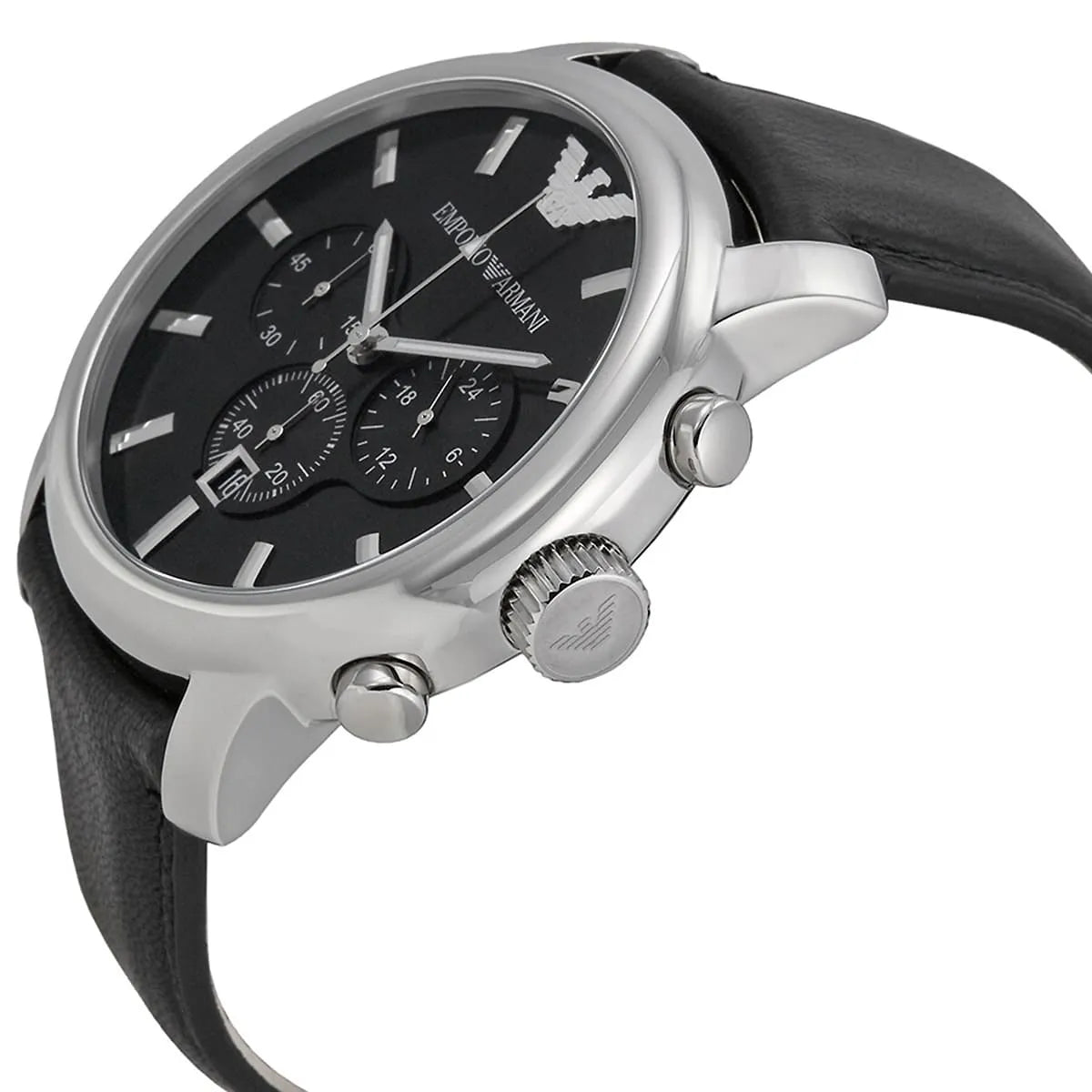 Emporio Armani Maximus AR0431 Large Square Chronograph Watch