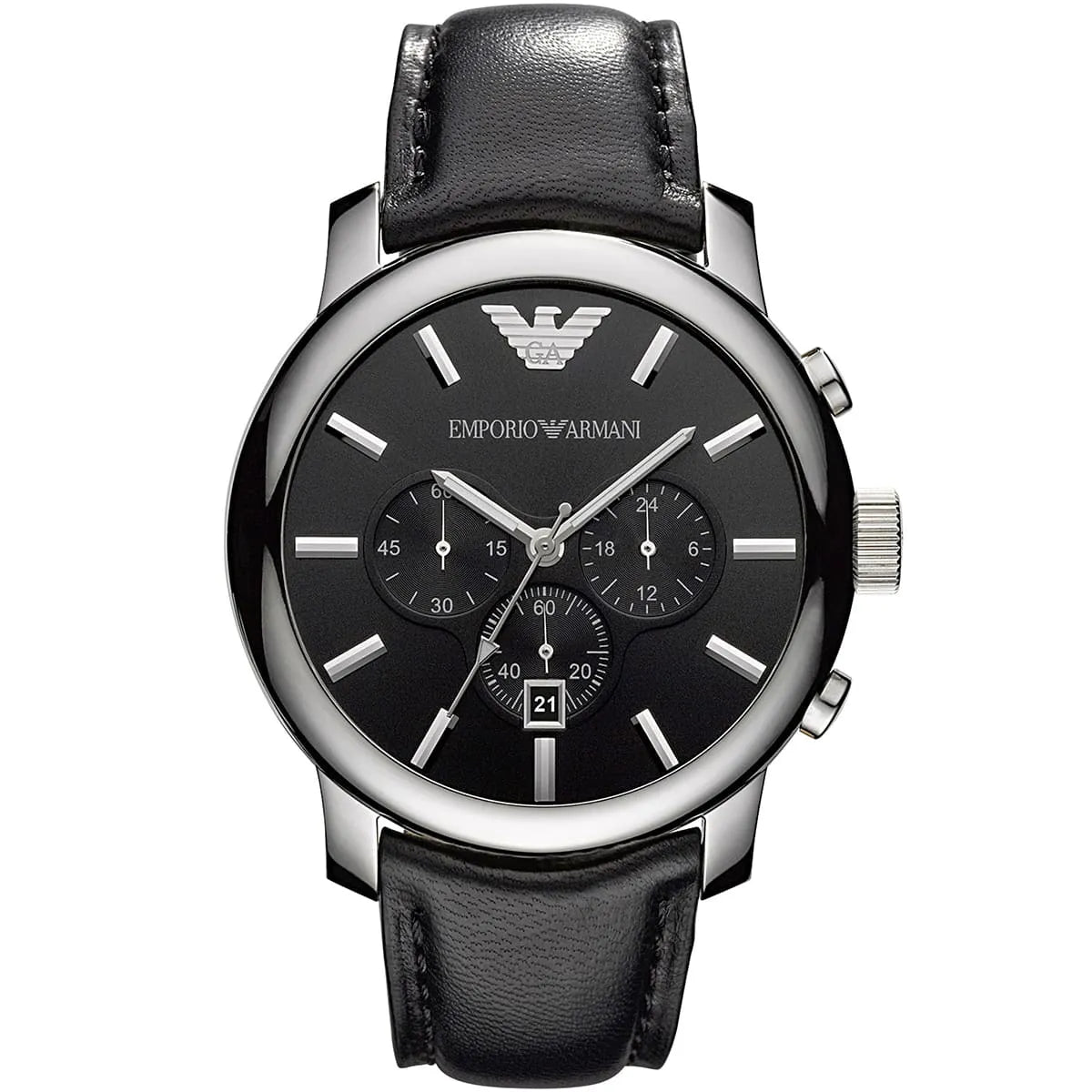 Emporio Armani Maximus AR0431 Large Square Chronograph Watch