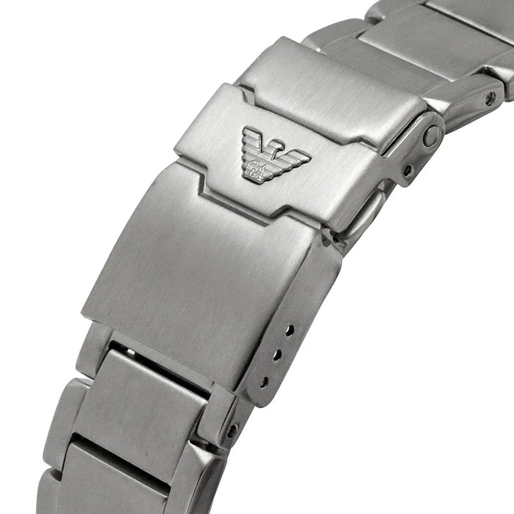 Emporio Armani Meccanico AR60061 Automatic Green Skeleton Dial Watch