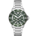Emporio Armani Meccanico AR60061 Automatic Green Skeleton Dial Watch