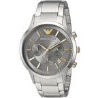 Emporio Armani Renato AR11047 Grey Dial Gold Accents Watch