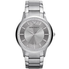 Emporio Armani Renato AR11189 Silver Textured Dial Watch