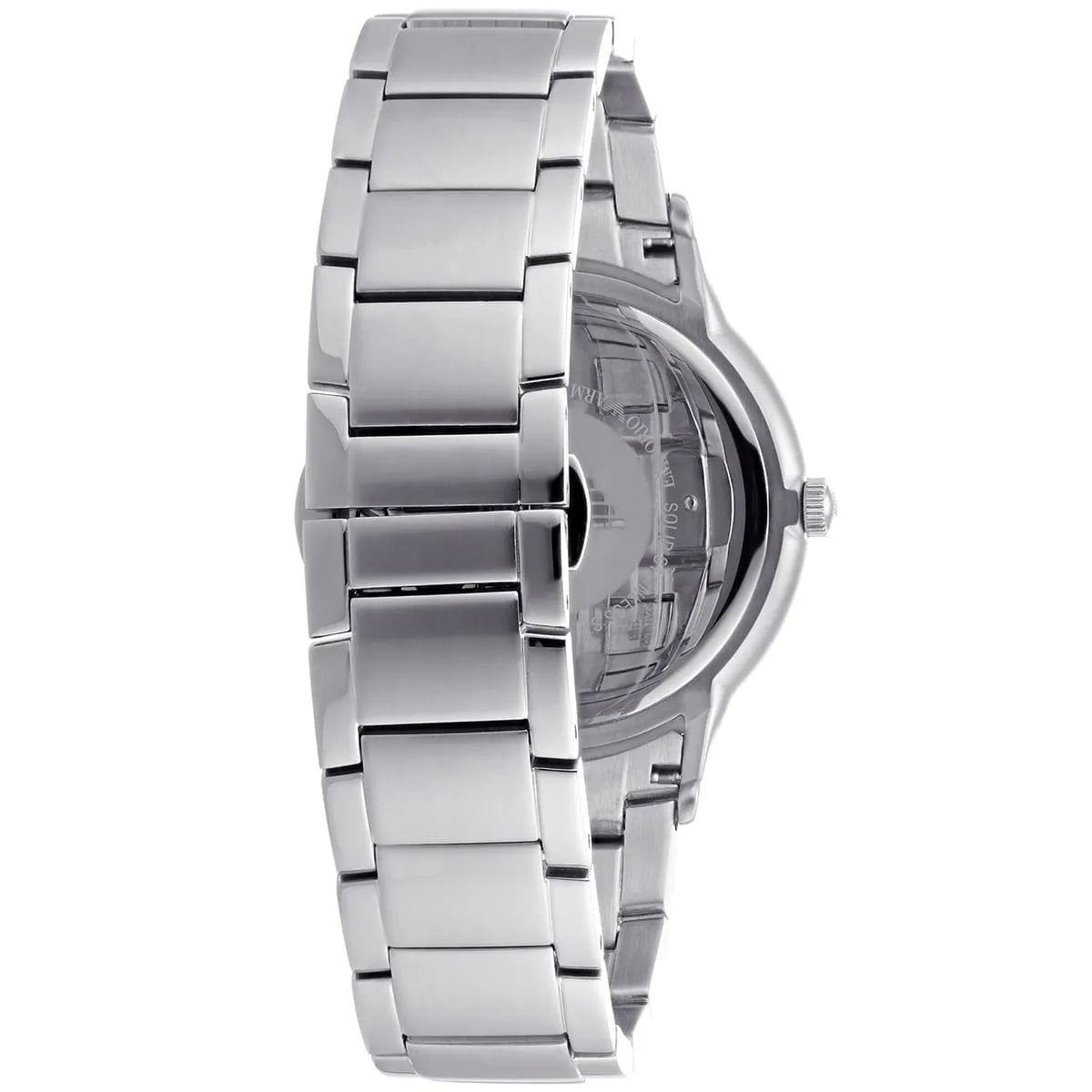 Emporio Armani Renato AR11189 Silver Textured Dial Watch