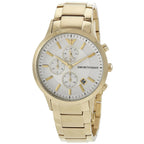 Emporio Armani Renato AR11332 Gold Chronograph Off-White Dial Watch