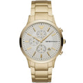 Emporio Armani Renato AR11332 Gold Chronograph Off-White Dial Watch