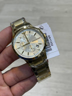Emporio Armani Renato AR11332 Gold Chronograph Off-White Dial Watch