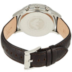 Emporio Armani Renato AR2433 Cream Dial Brown Leather Watch