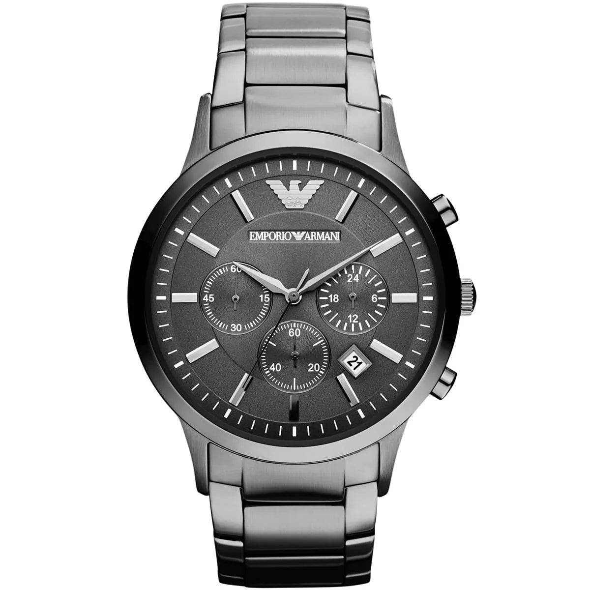 Emporio Armani Renato AR2454 All-Black Chronograph Watch