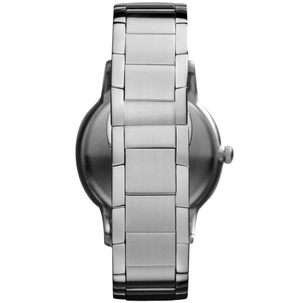 Emporio Armani Renato AR2457 Black Dial Silver Steel Watch