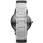 Emporio Armani Renato AR2457 Black Dial Silver Steel Watch