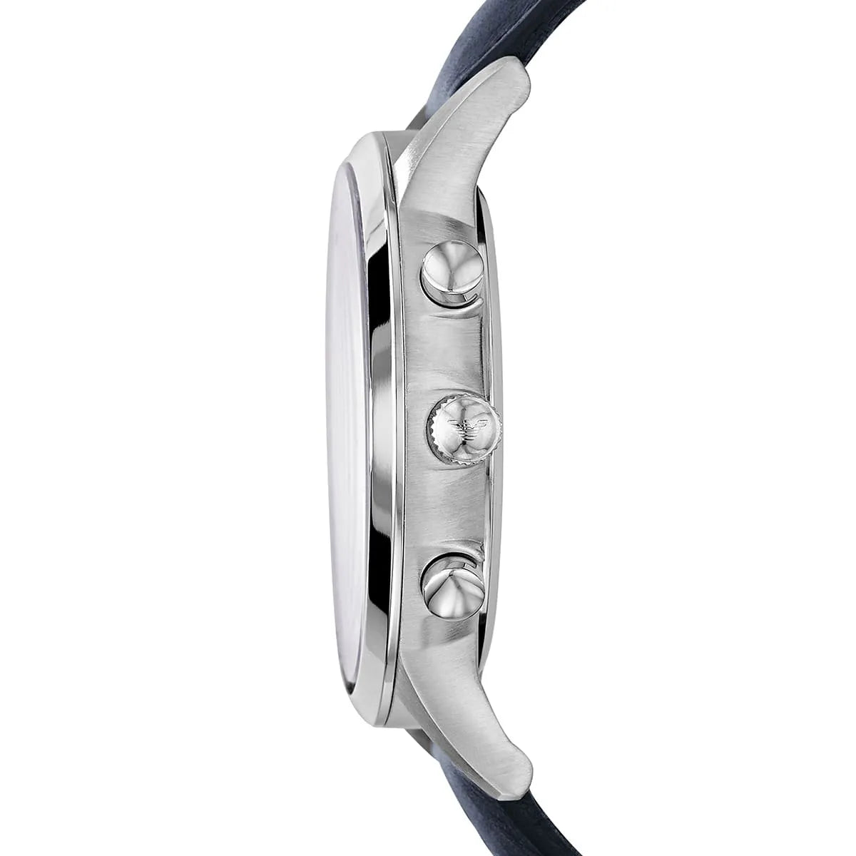 Emporio Armani Renato AR2473 Navy Blue Leather Chronograph Watch