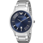 Emporio Armani Renato AR2477 Two-Tone Navy Blue Dial Watch