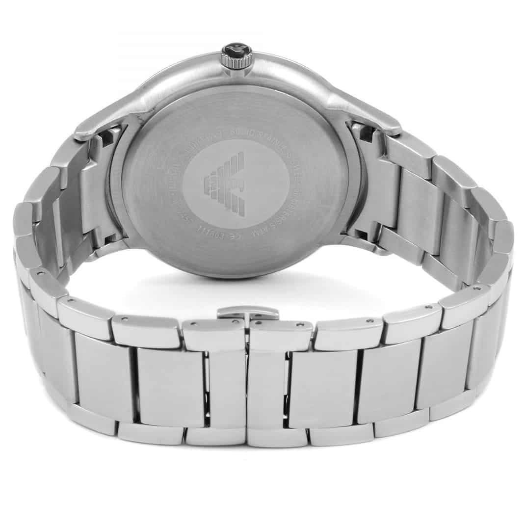 Emporio Armani Renato AR2477 Two-Tone Navy Blue Dial Watch