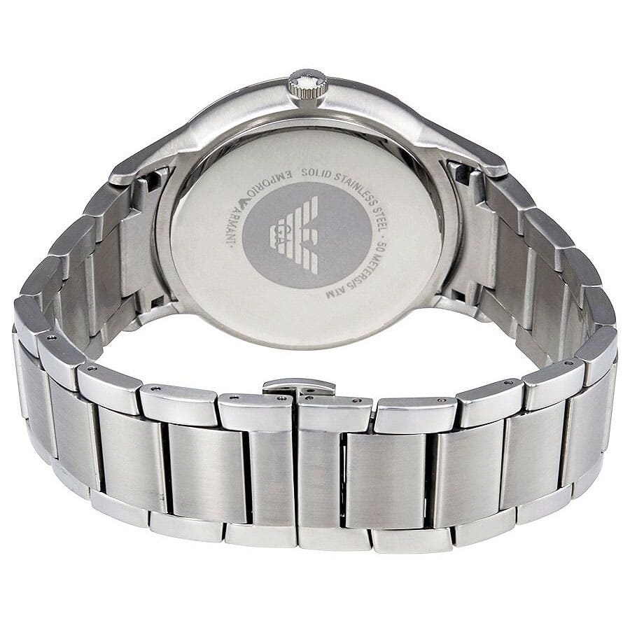 Emporio Armani Renato AR2514 Grey Dial Rose Gold Accents Watch