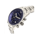 Emporio Armani Retro AR5860 Royal Blue Dial Silver Watch