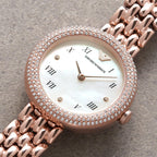 Emporio Armani Rosa AR11355 Rose Gold Pavé Crystal Watch