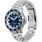 Emporio Armani Sea Explorer AR60079 Automatic Blue Dial Diver's Watch