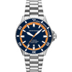 Emporio Armani Sea Explorer AR60090 Automatic Blue & Orange Diver's Watch