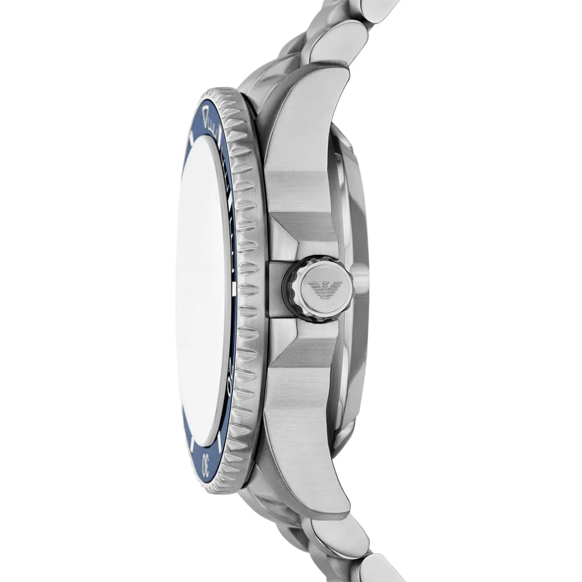 Emporio Armani Sea Explorer AR60090 Automatic Blue & Orange Diver's Watch