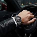 Emporio Armani Sportive AR5855 Black Dial Chronograph Watch