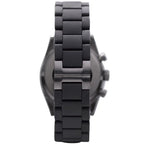 Emporio Armani Tazio AR5889 Sportivo Black Rubber Chronograph Watch