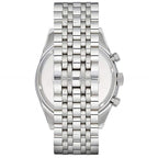 Emporio Armani Tazio AR6073 Silver Dial Black Bezel Watch