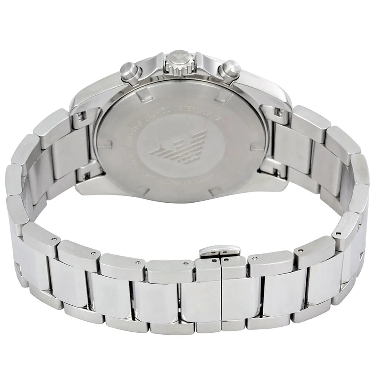 Emporio Armani Tazio Large AR6091 Silver Chronograph Watch