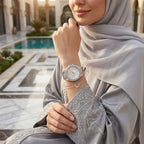 Fossil Riley ES3202 Multi-Function Silver-Tone Stainless Steel Women's Watch