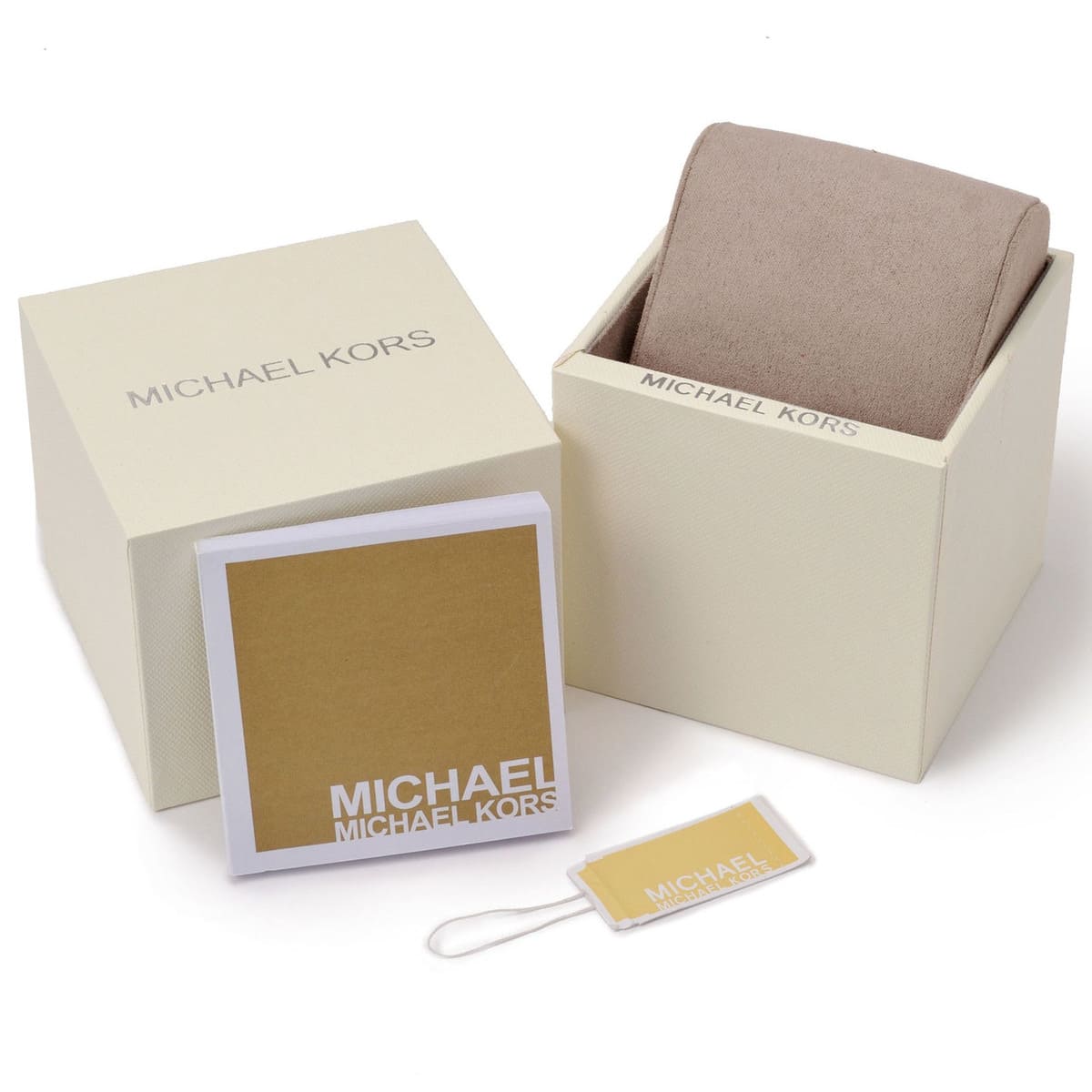 Michael Kors Layton MK6847 Light Blue Mother of Pearl Dial Silver Stainless Steel Women's Watch