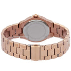 Michael Kors Lennox MK7362 Rose Gold Watch with Pavé Crystal Bracelet