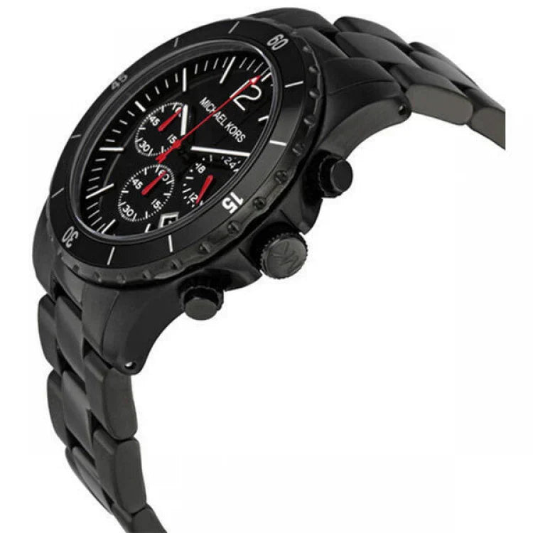 Michael Kors MK8161 Men’s Black Dial Black Stainless Steel Madison Chronograph Watch