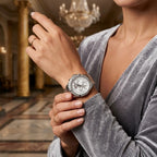 Tommy Hilfiger Kenzie 1782557 Multi-Function Silver Dial Stainless Steel Women's Watch