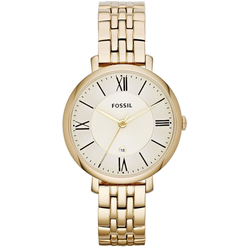 Fossil Jacqueline ES3434 Three-Hand Gold-Tone Stainless Steel Women's Watch