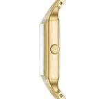 Fossil Raquel Three-Hand Date Gold-Tone Stainless Steel Watch - ES5220