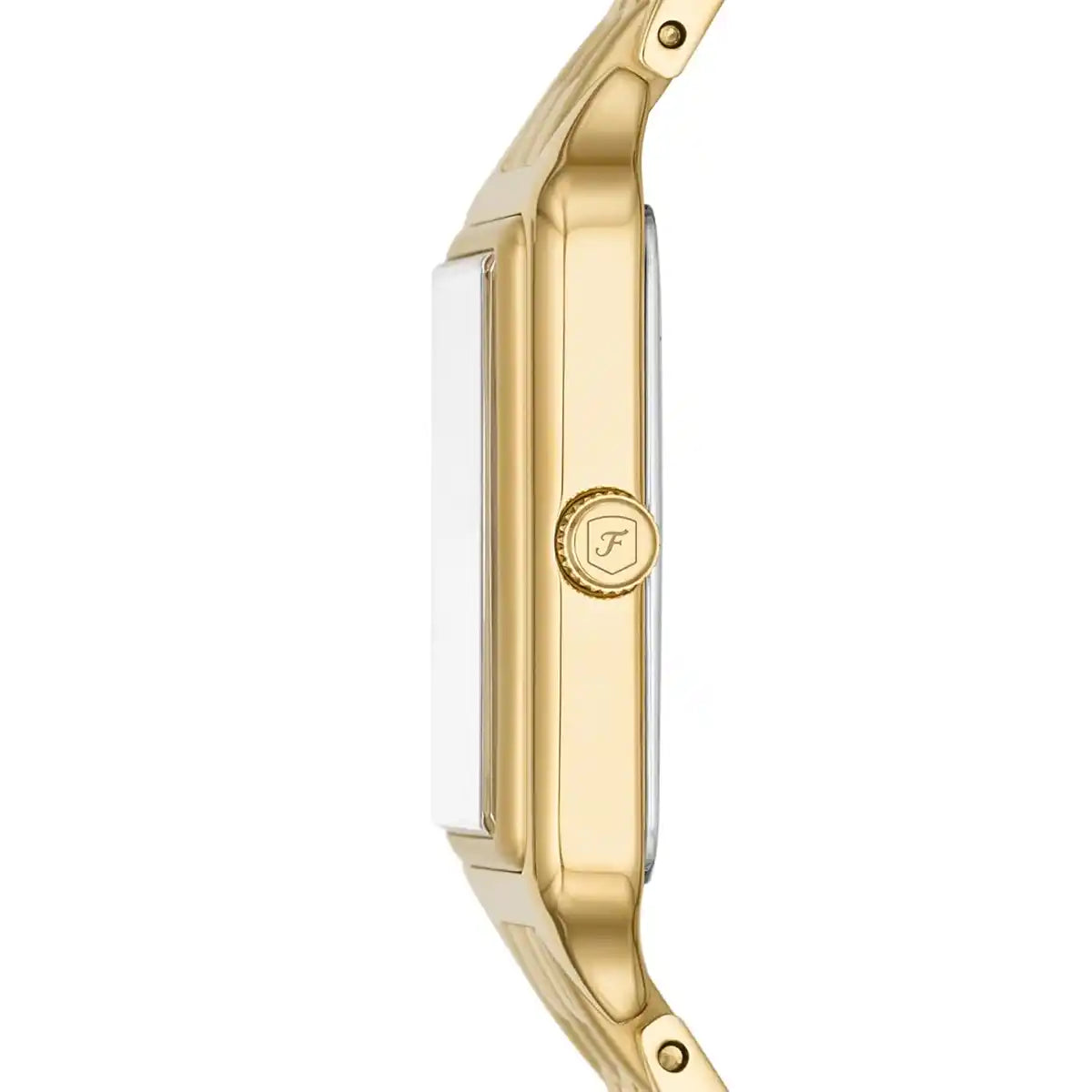 Fossil Raquel Three-Hand Date Gold-Tone Stainless Steel Watch - ES5220