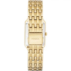 Fossil Raquel Three-Hand Date Gold-Tone Stainless Steel Watch - ES5220