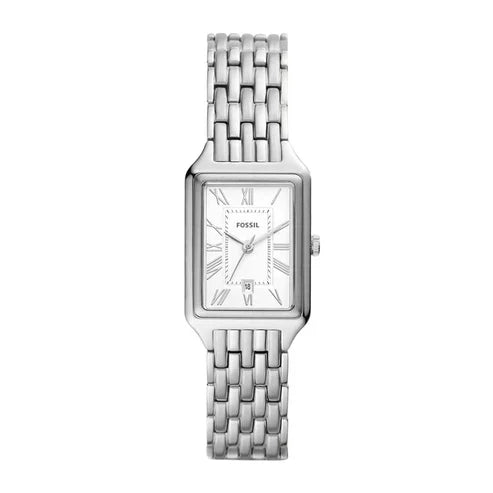 Fossil Raquel ES5221 Three-Hand Silver-Tone Stainless Steel Women's Watch
