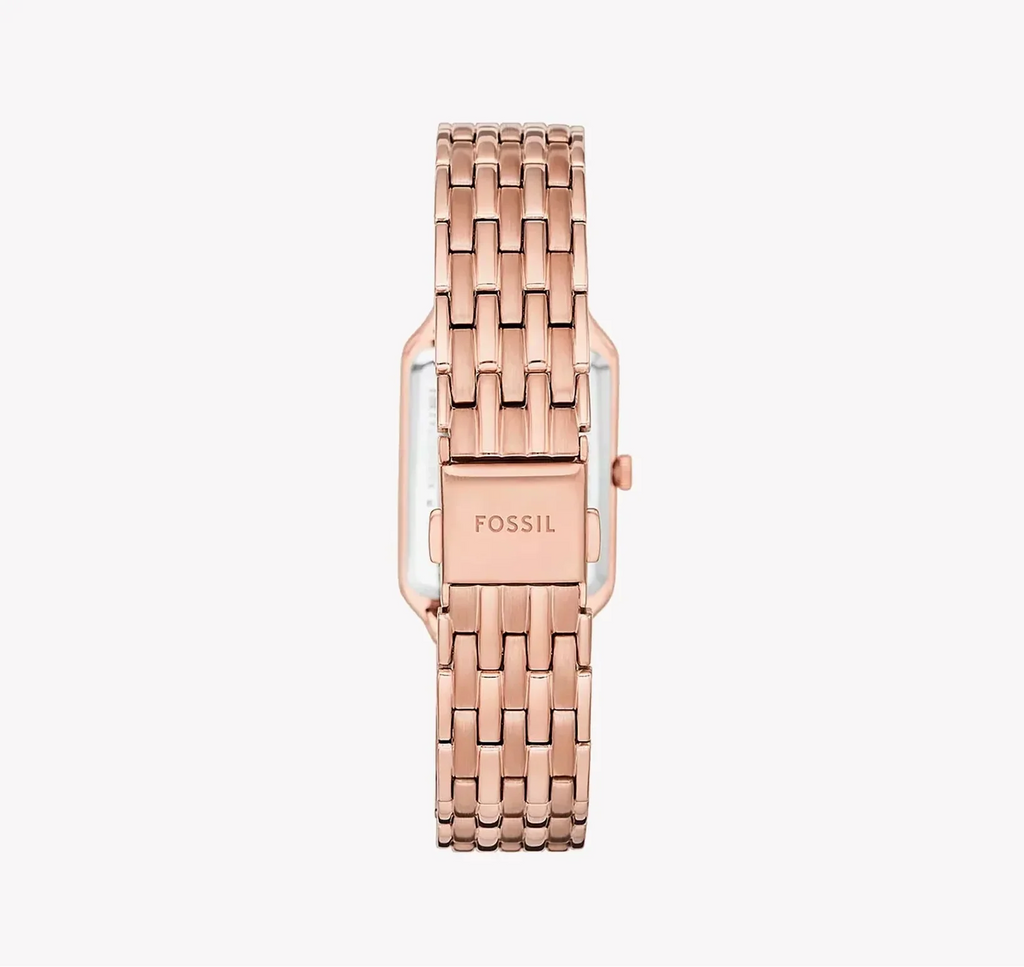 Fossil Raquel ES5271 Three-Hand Rose Gold-Tone Stainless Steel Women's Watch